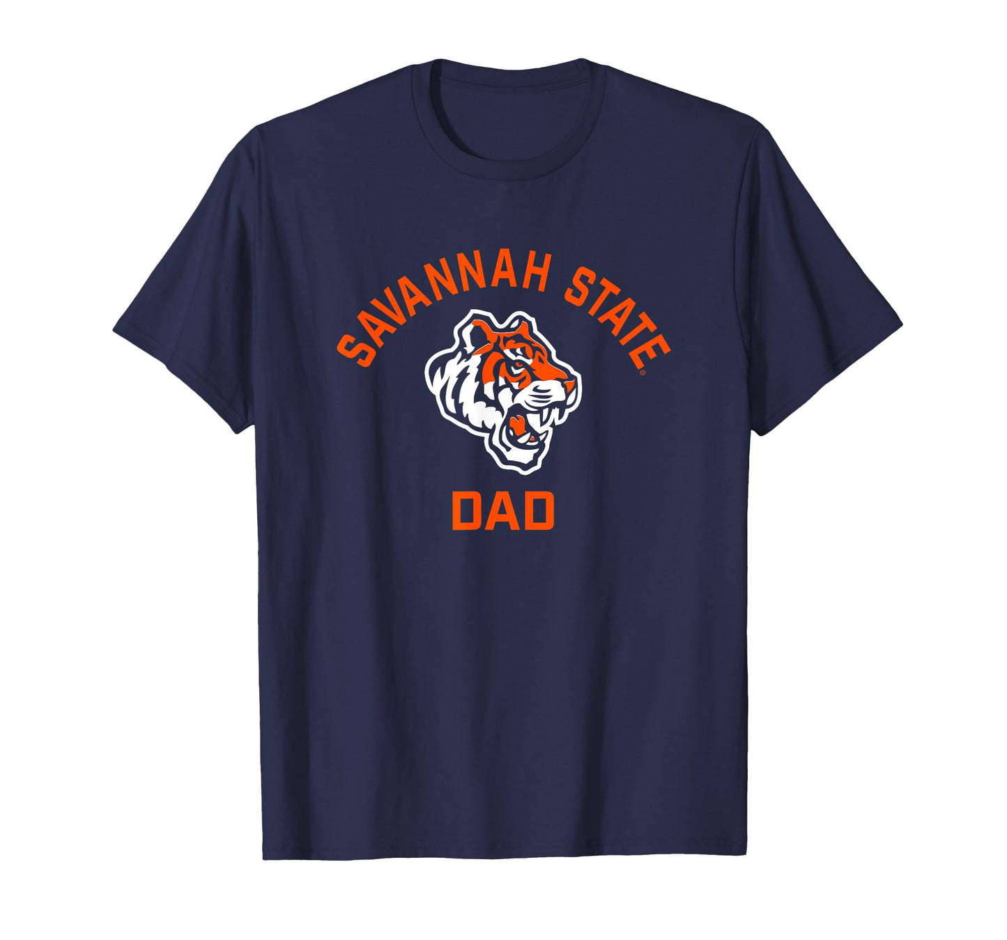 Savannah State University SSU Tigers Arched Dad T-Shirt