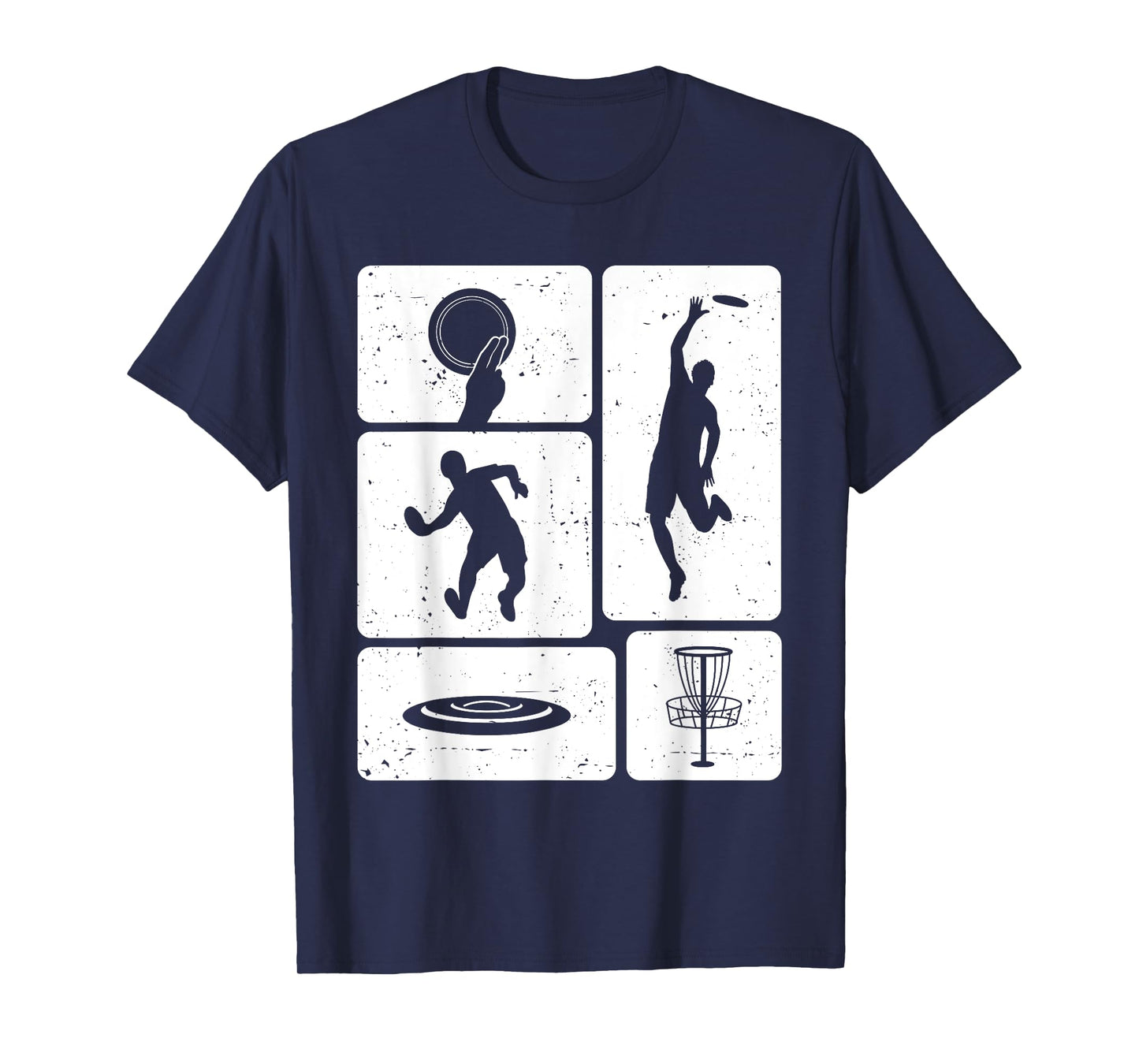 Funny Disc Golf Player Cool Flying Disk Sports Enthusiast T-Shirt