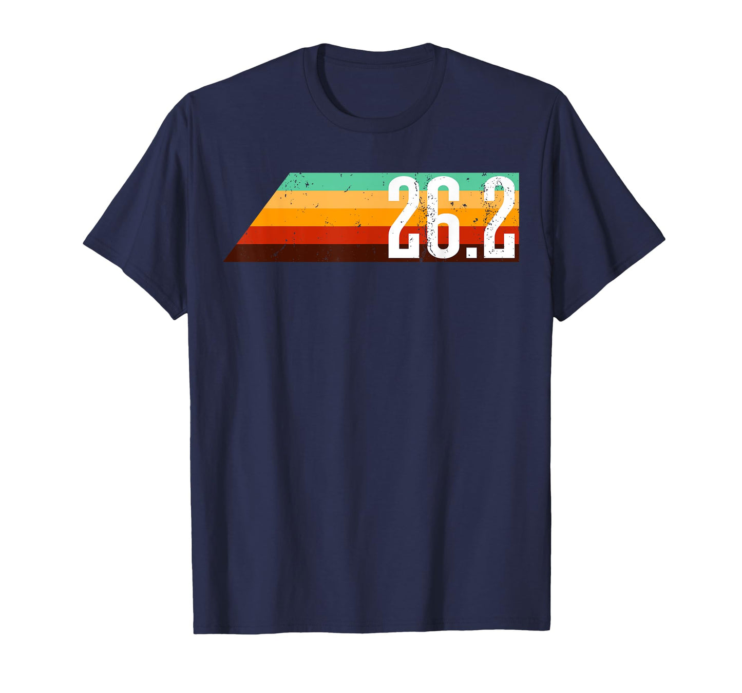 Retro 26.2 Miles Marathon Funny Vintage Athlete Outfit T-Shirt