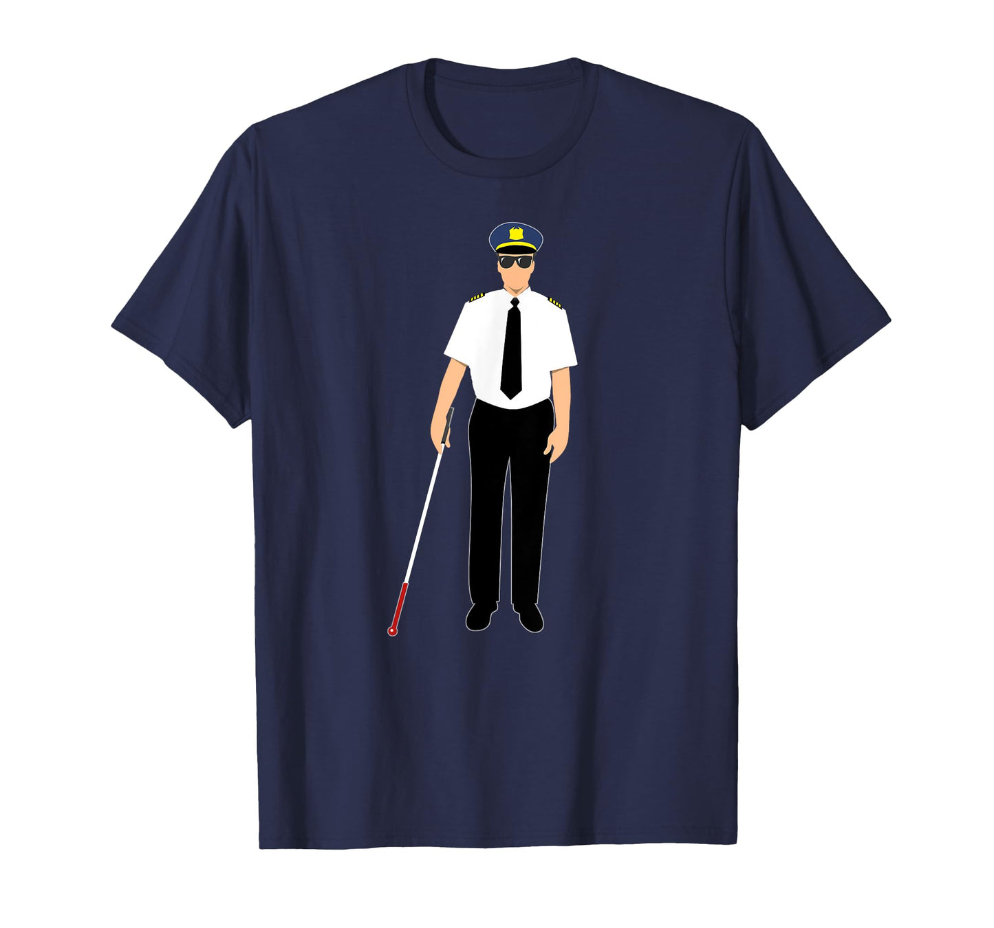 Funny Blind Pilot TShirt for Wife Husband Partner T-Shirt