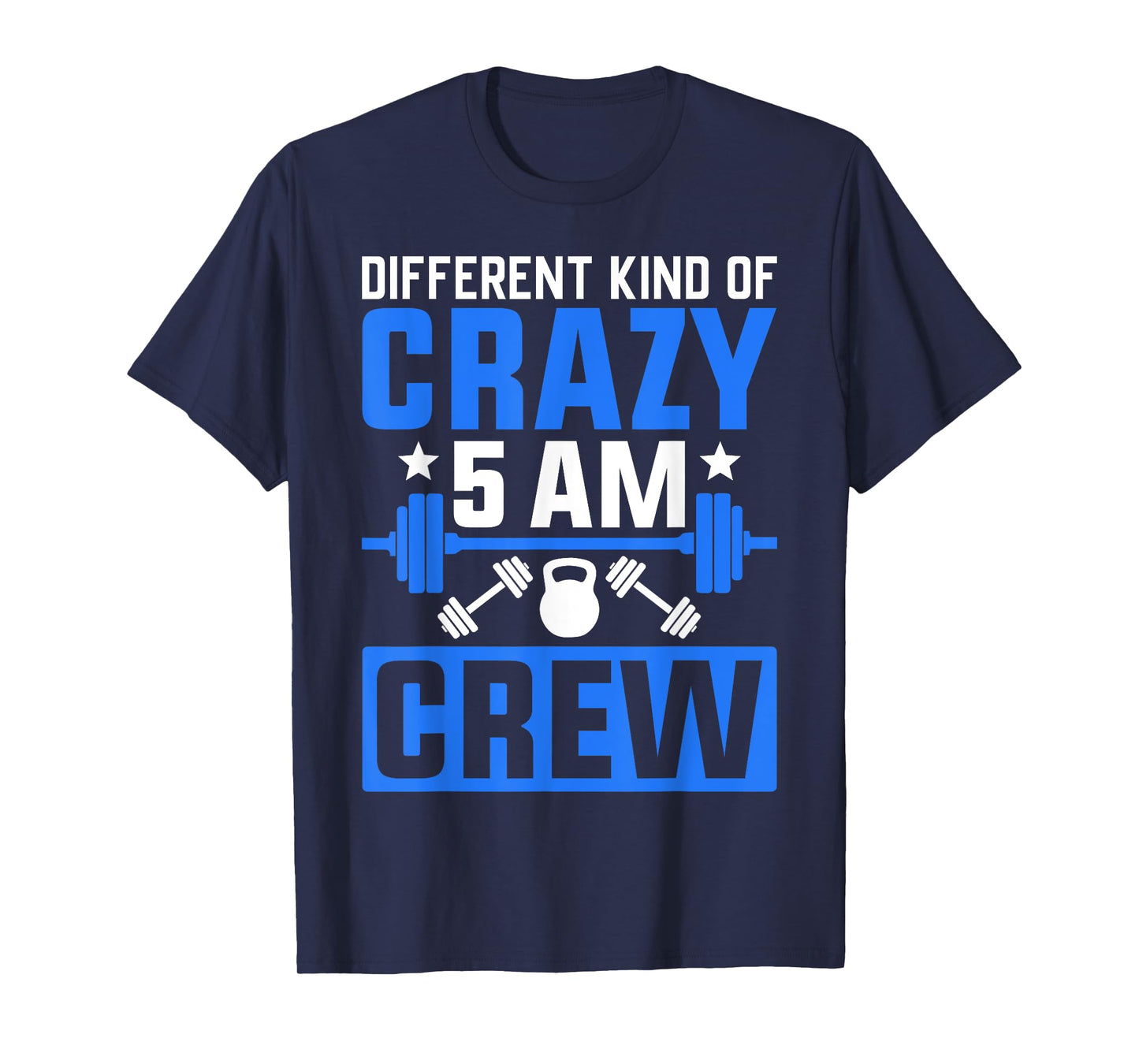 Workout Squad 5AM Crew Funny Gym Quote T-Shirt