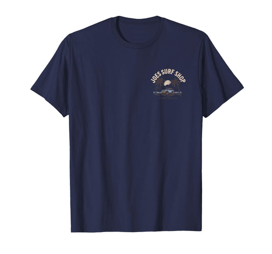 Joe's Surf Shop Early Bird Logo Graphic T-Shirt