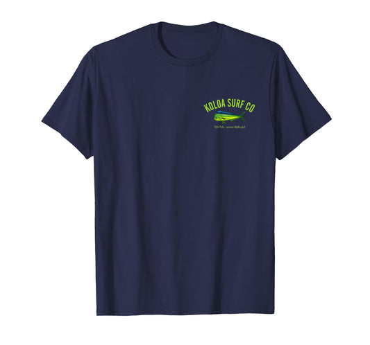 Koloa Surf Mahi Mahi Salt Water Fishing Logo Graphic T-Shirt