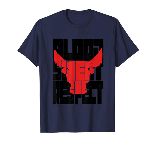 Blood Sweat Respect Motivational Gym Fitness Fighting Spirit T-Shirt
