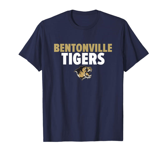 Bentonville Tigers Logo Bold HS T-Shirt