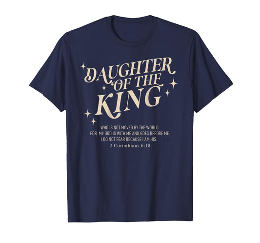 Vintage I'm The Daughter Of King Christian T-Shirt
