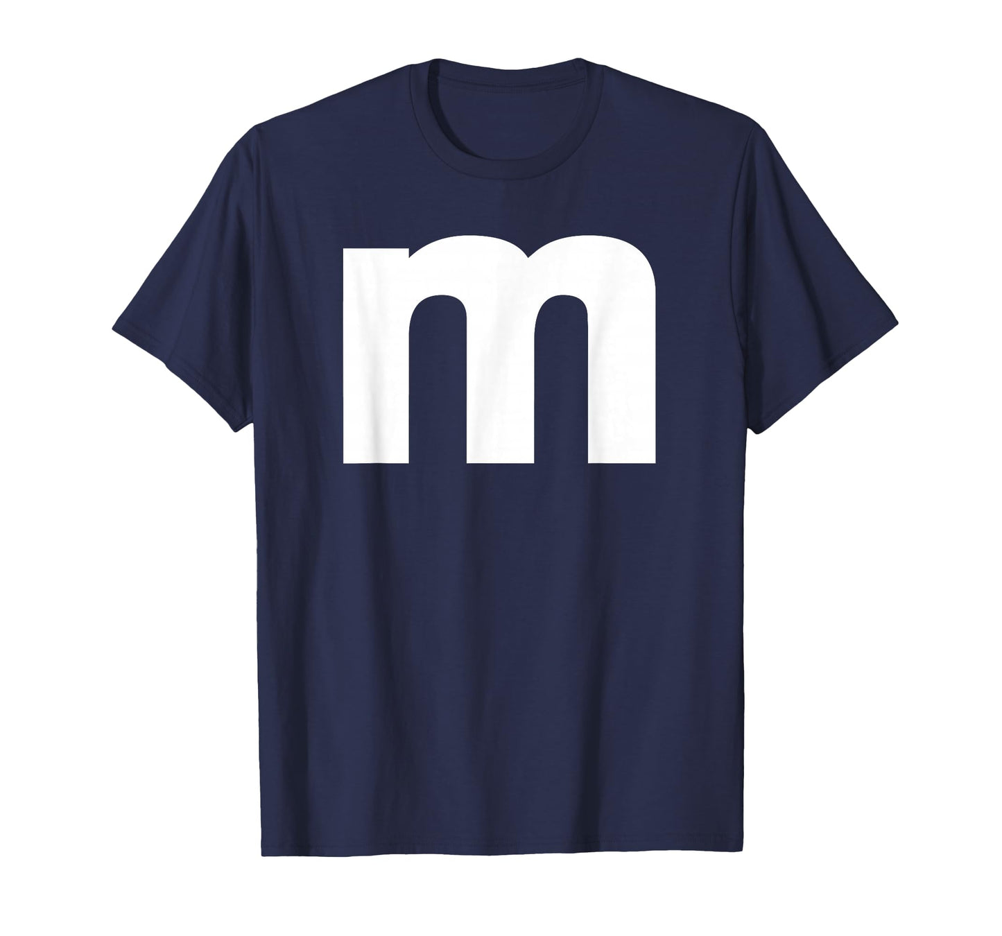 Letter M Capital Alphabet, Groups Halloween T-Shirt