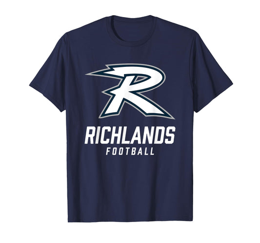 Richlands Tornadoes Logo Football Team HS T-Shirt