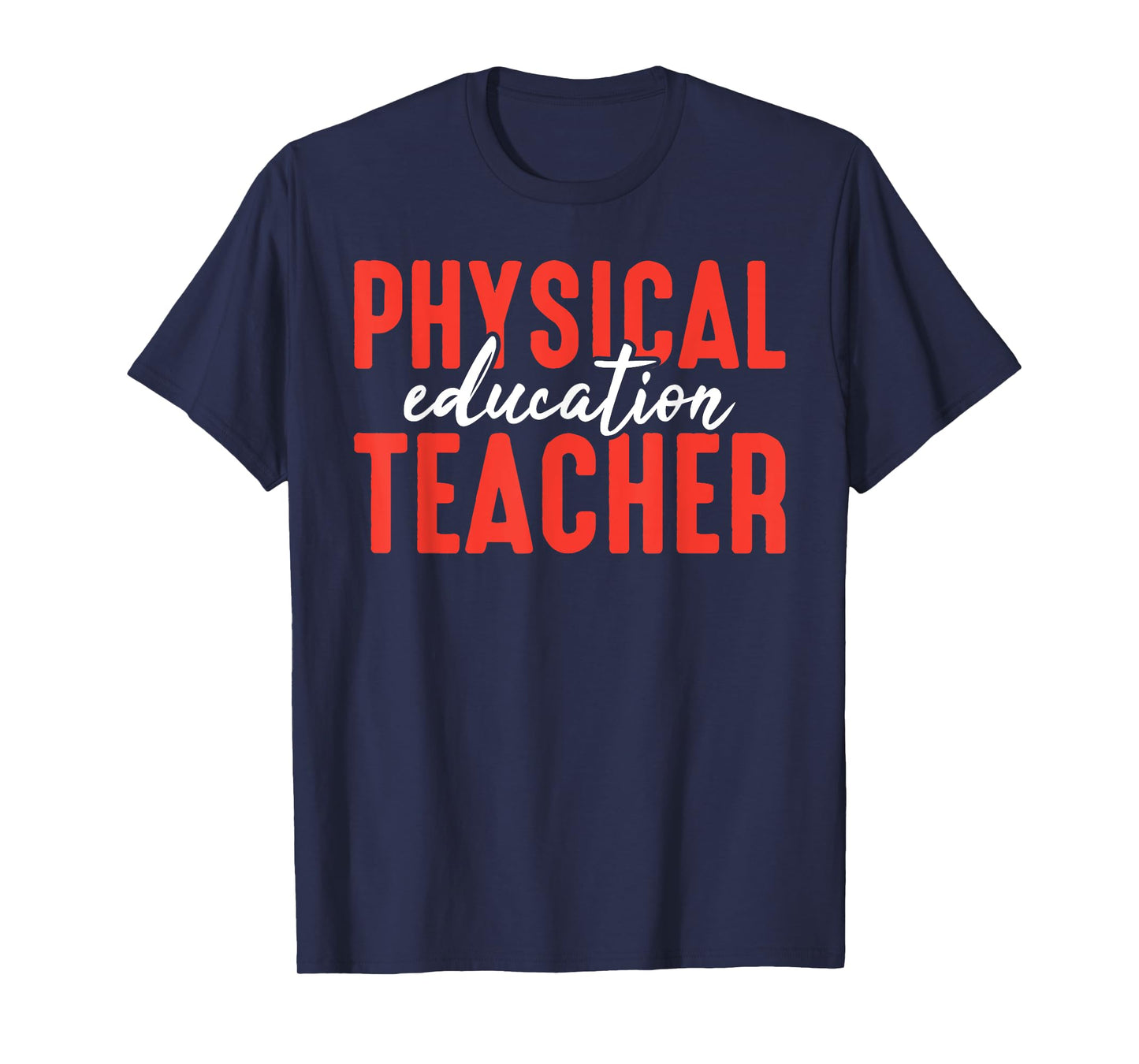 Leopard Physical Education PE Teacher Novelty Men Women T-Shirt