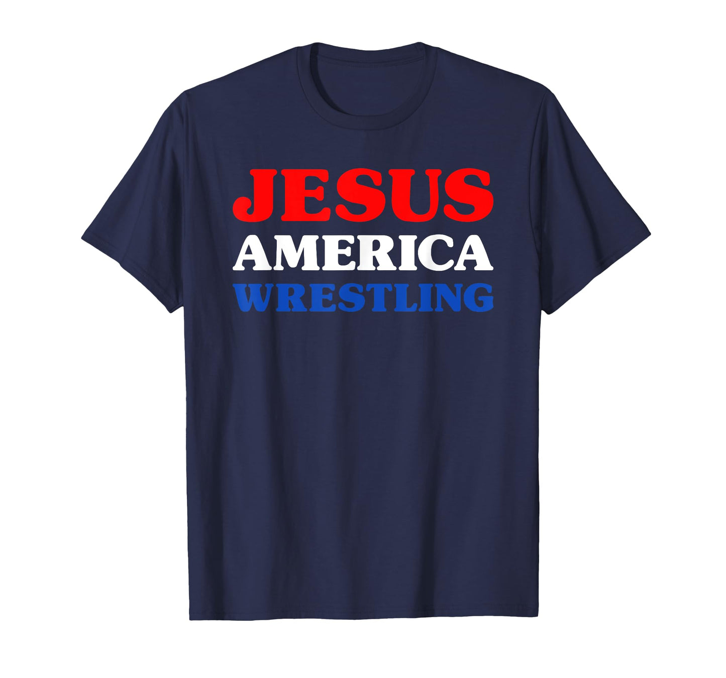 Wrestling for Wrestler I Love Wrestling Jesus and Wrestling T-Shirt