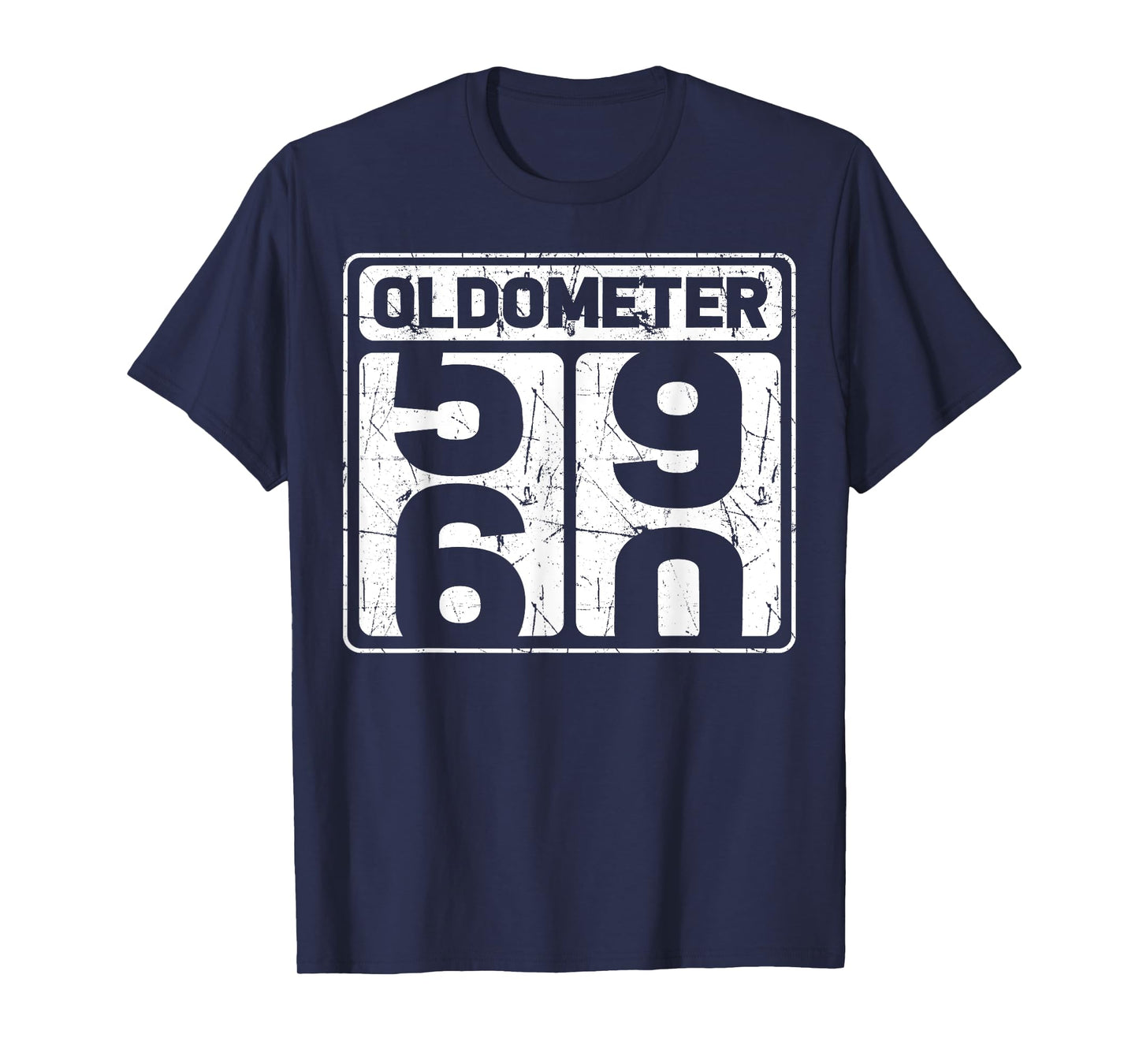 Oldometer 59-60 Vintage - Funny 60th Birthday T-Shirt