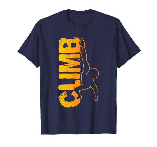 Rock Climbing Funny Bouldering Enthusiasts For Men Women T-Shirt