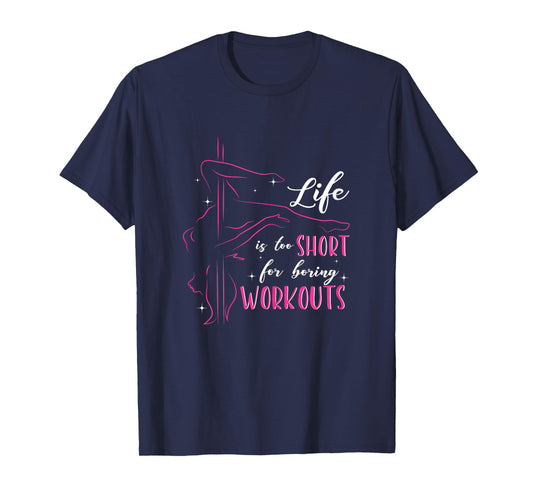 Pole Dance Shirt Fitness Workout Pole Dancing T-Shirt