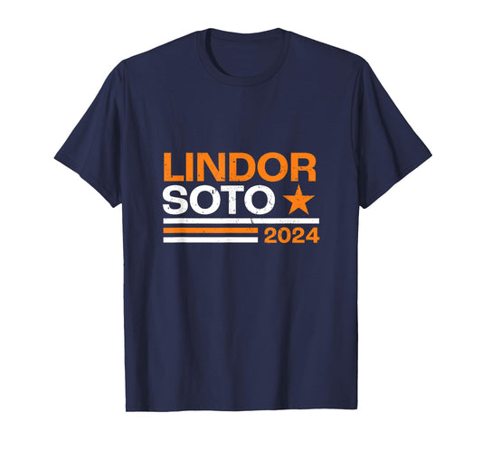 Lindor Soto 25 Tee - New York Fan Merch T-Shirt