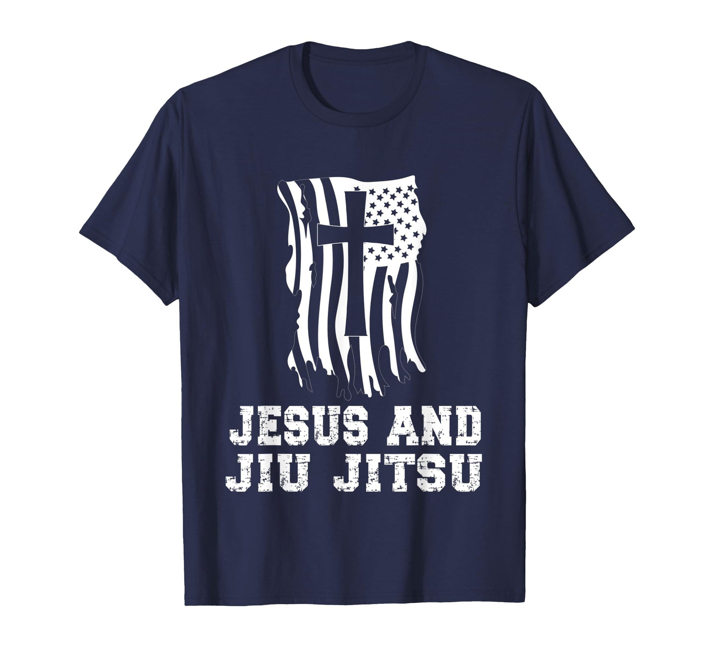 Jesus And Jiu Jitsu Design for Christian Martial Arts Fan T-Shirt