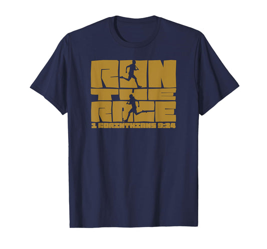 Run the Race 1 Corinthians 9 24 T-Shirt