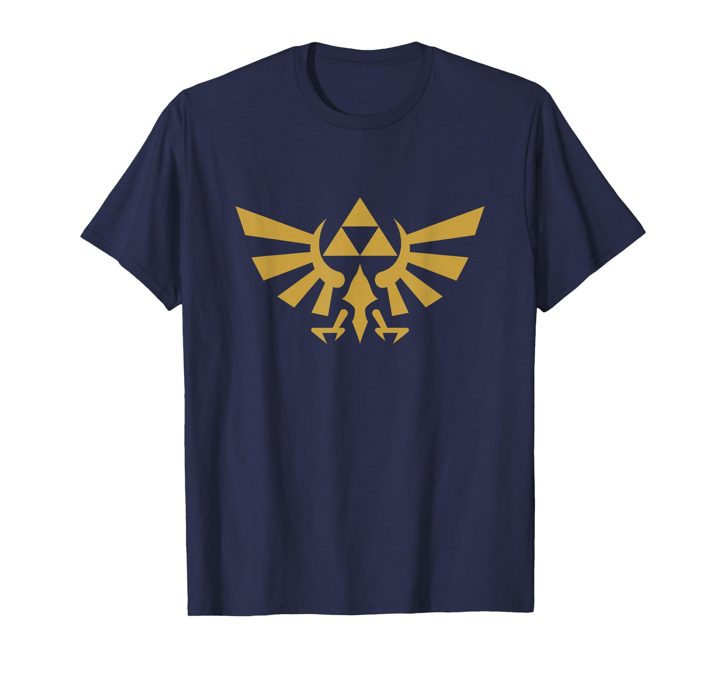 The Legend of Zelda Hyrule Gold Tricolor Shield T-Shirt