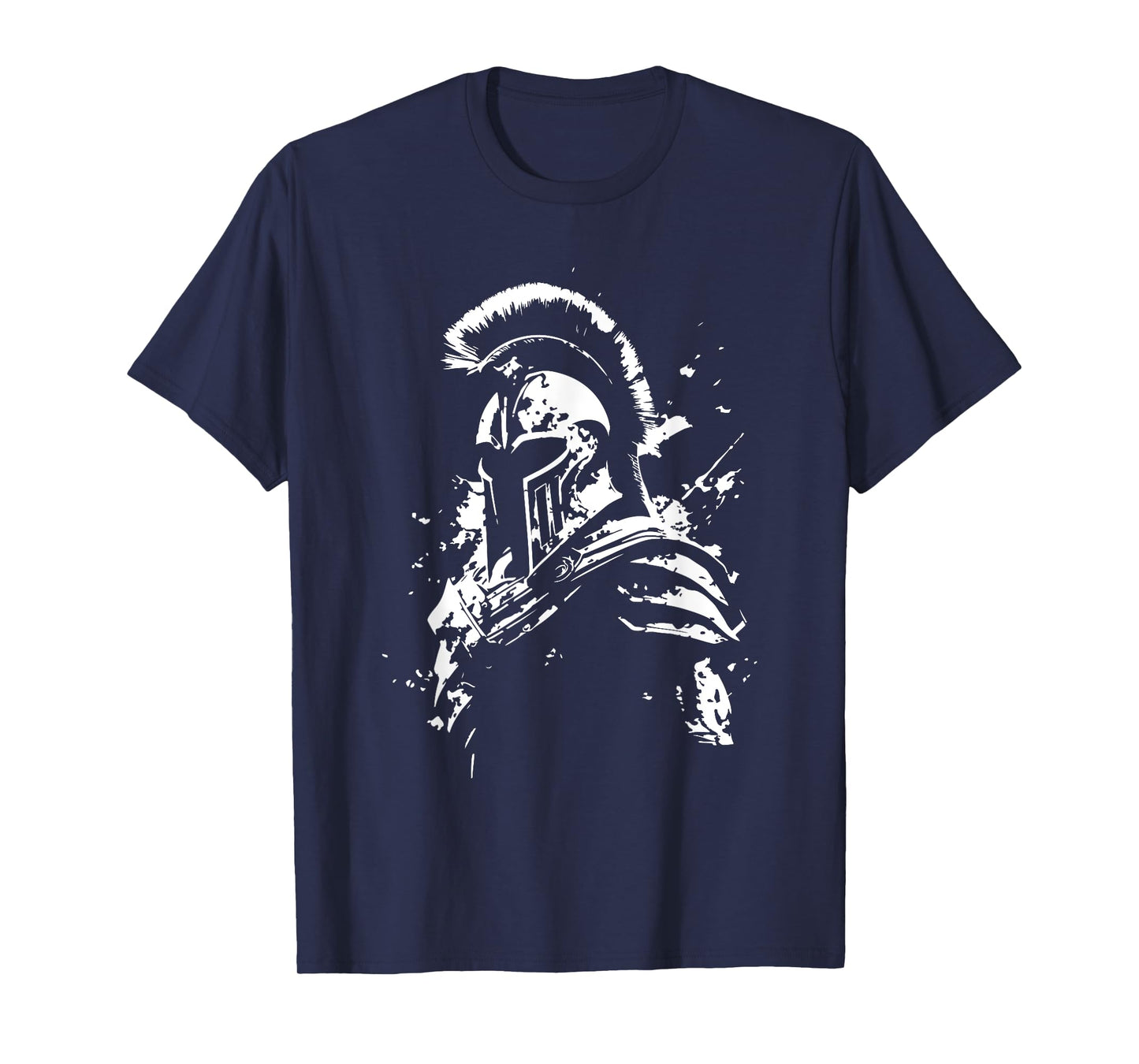 Leonidas Spartan Helmet Gym Sparta Workout Greek Warrior T-Shirt