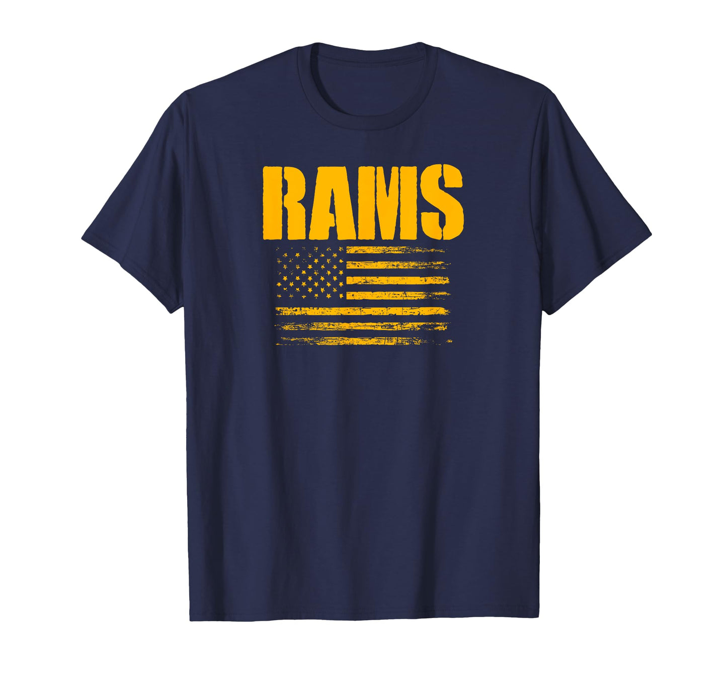 Ringgold Rams USA Flag Pride T-Shirt