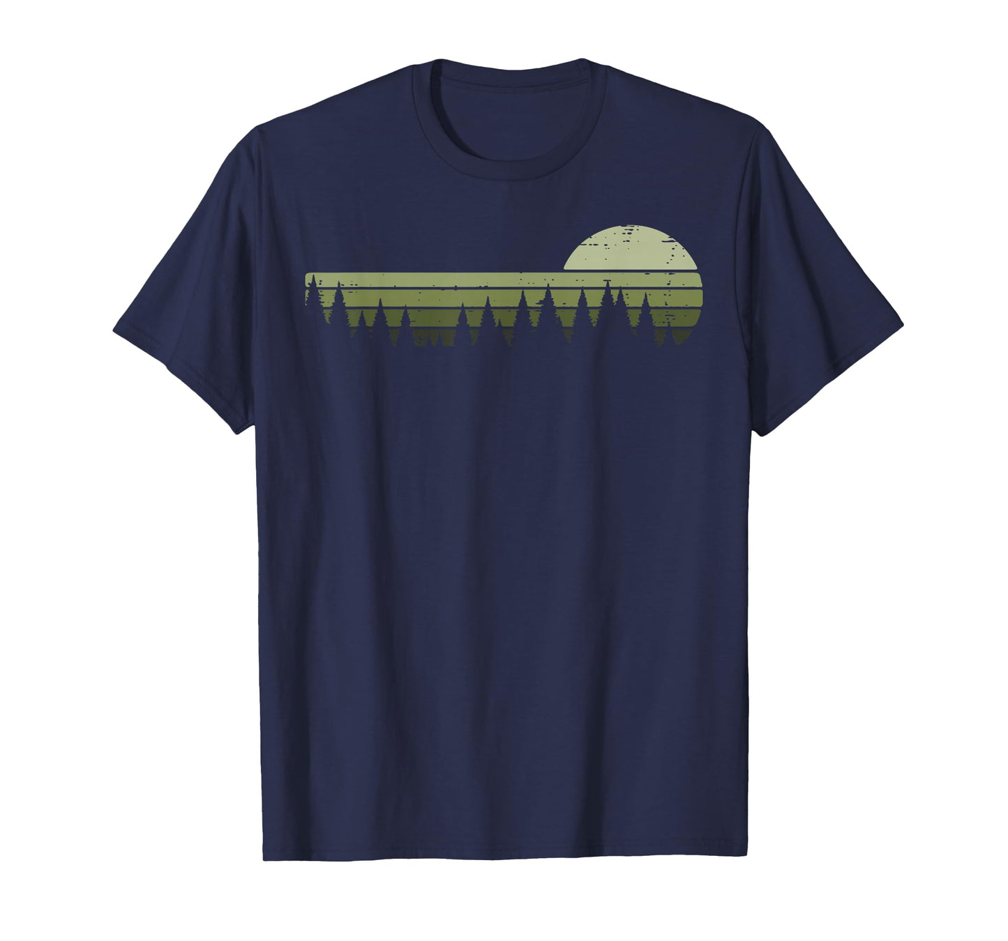 Wildlife Outdoor Forest Trees Vintage Nature Men Women Kids T-Shirt