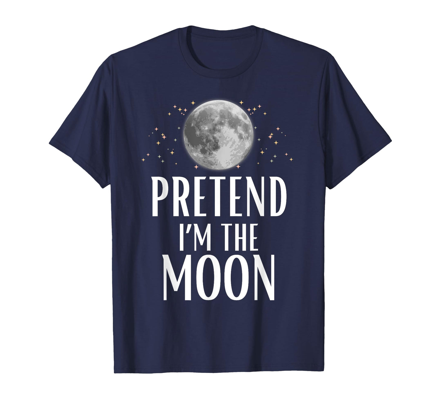 Pretend I'm The Moon Halloween Costume Matching Group Kids T-Shirt