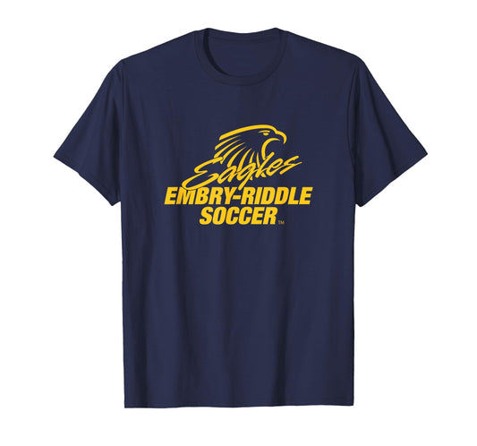 Embry-Riddle Aeronautical Eagles Soccer Sports Fan T-Shirt