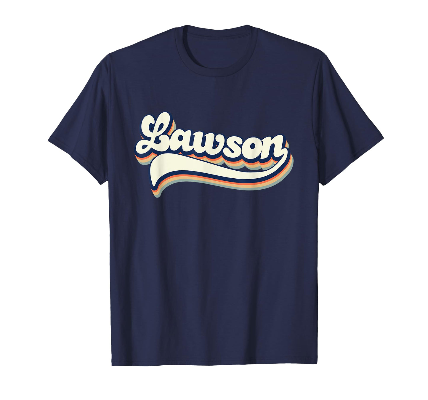 Family Name Lawson Retro Vintage Style Personal Name Lawson T-Shirt