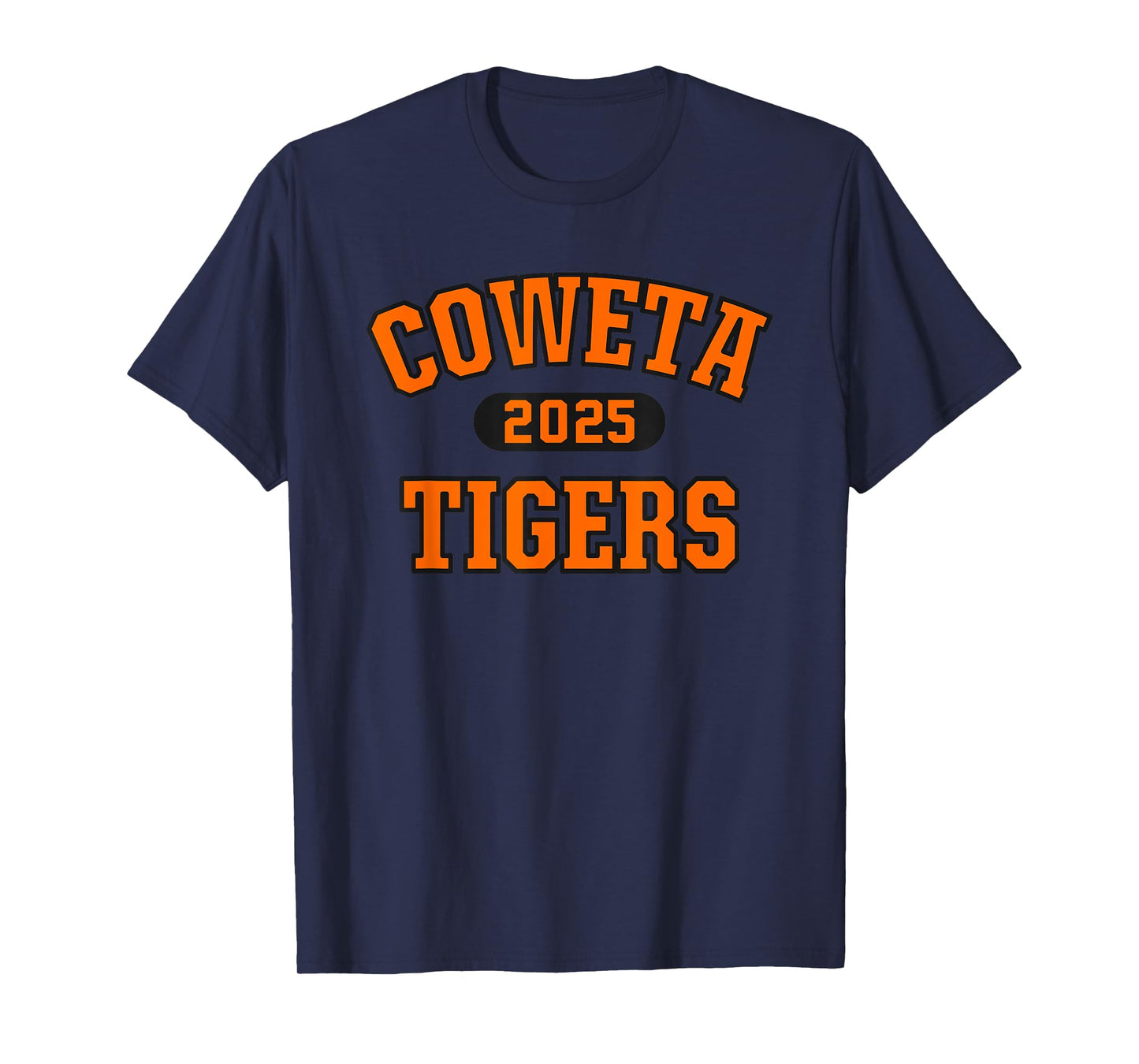 Coweta Tigers High School Arch 2025 T-Shirt