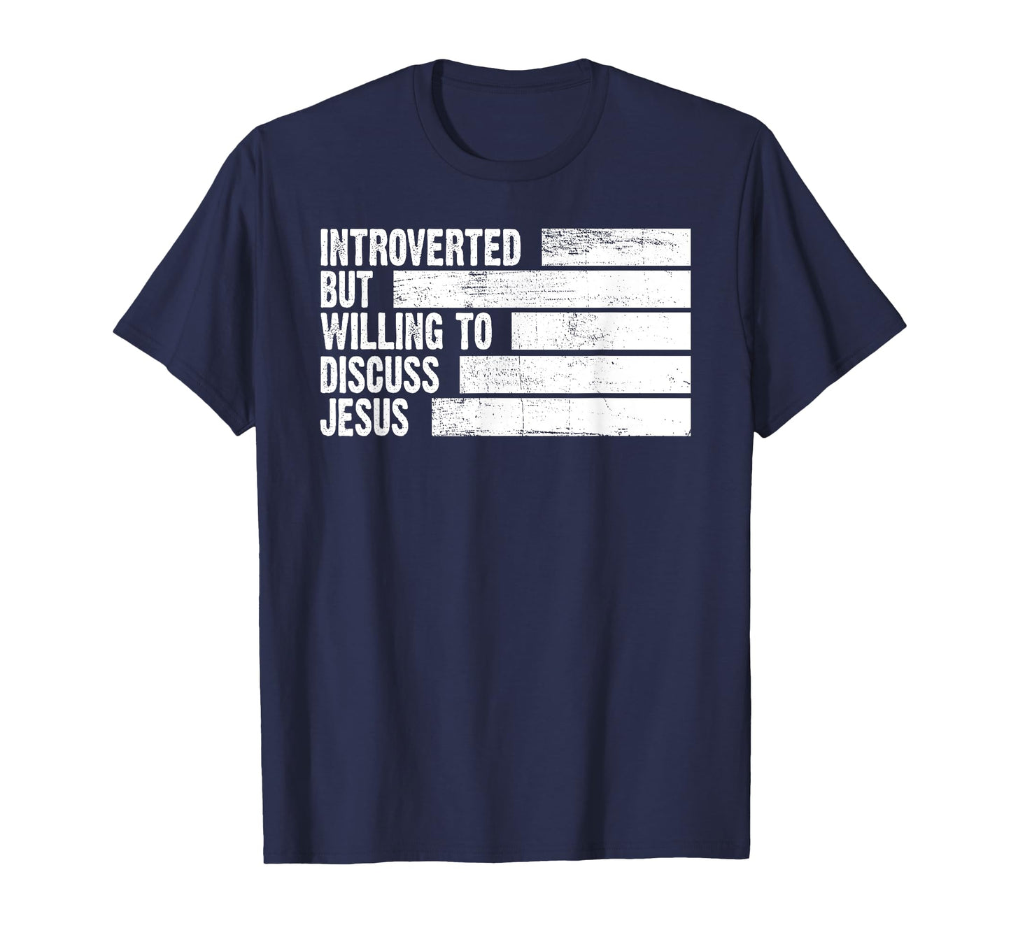 Introverted But Willing To Discuss Jesus Cute Christianity T-Shirt