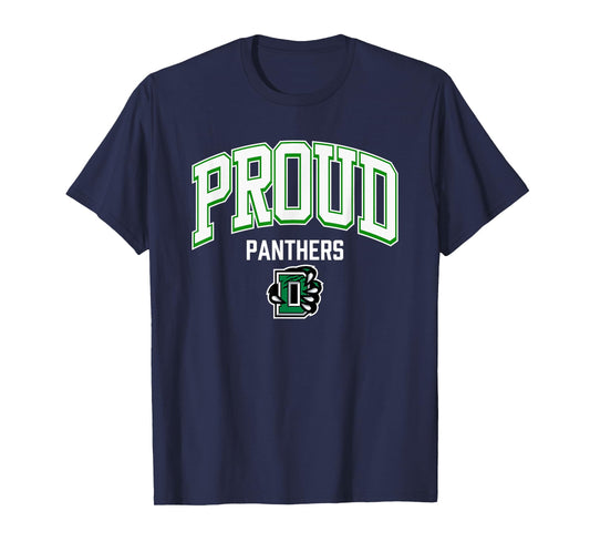 Derby Panthers Logo Proud HS T-Shirt