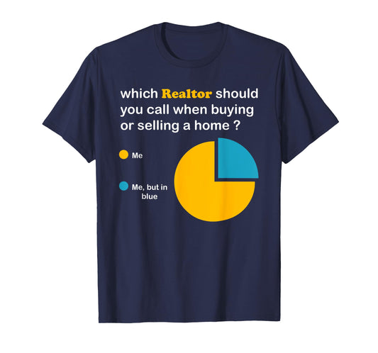Realtor Real Estate Agent Women Men Home Broker Hustler T-Shirt