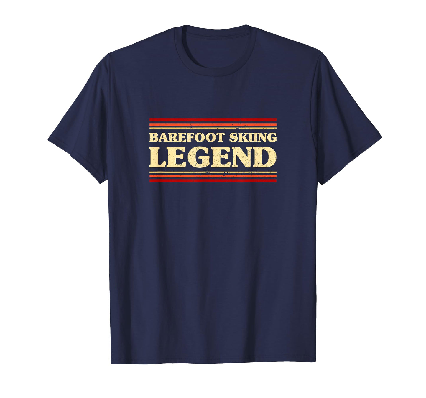 Barefoot Skiing Legend Barefooting Adventure Sports T-Shirt