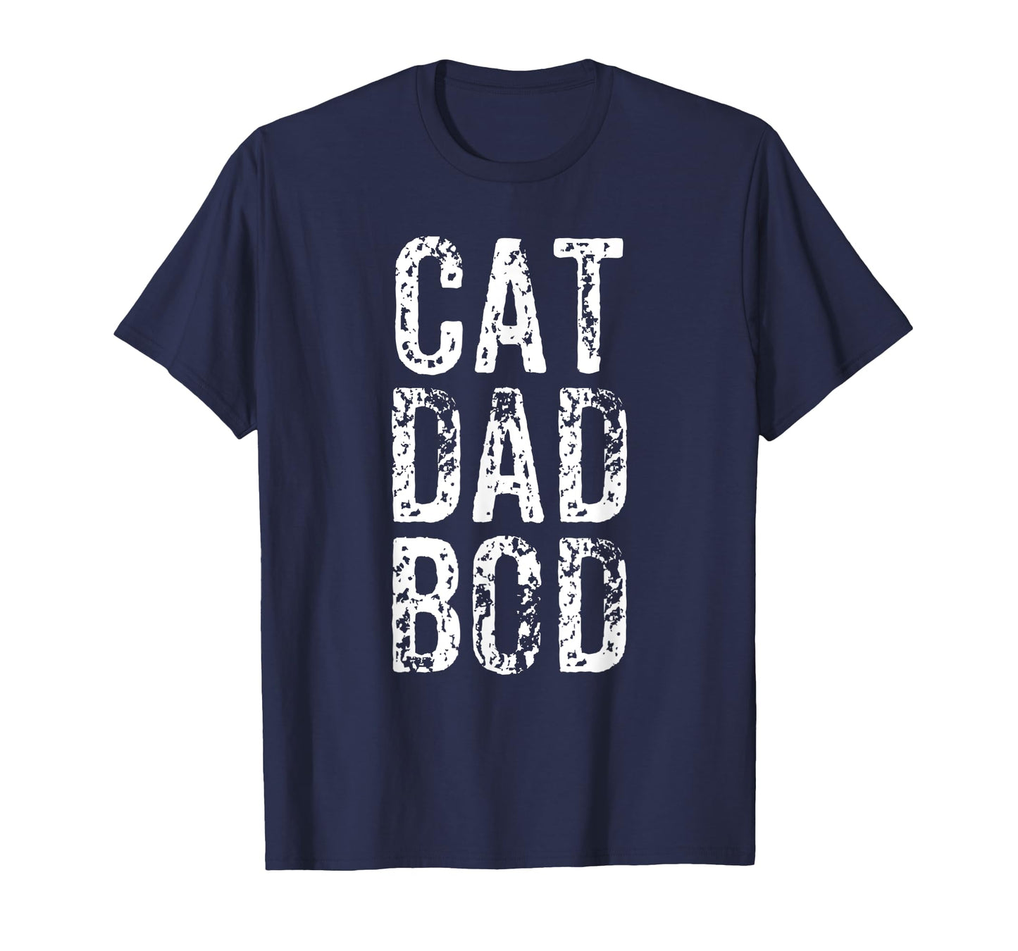 Funny Cat Dad Bod Pet Owner Fitness Gym Gift T-Shirt for Men Women Girls Kids
