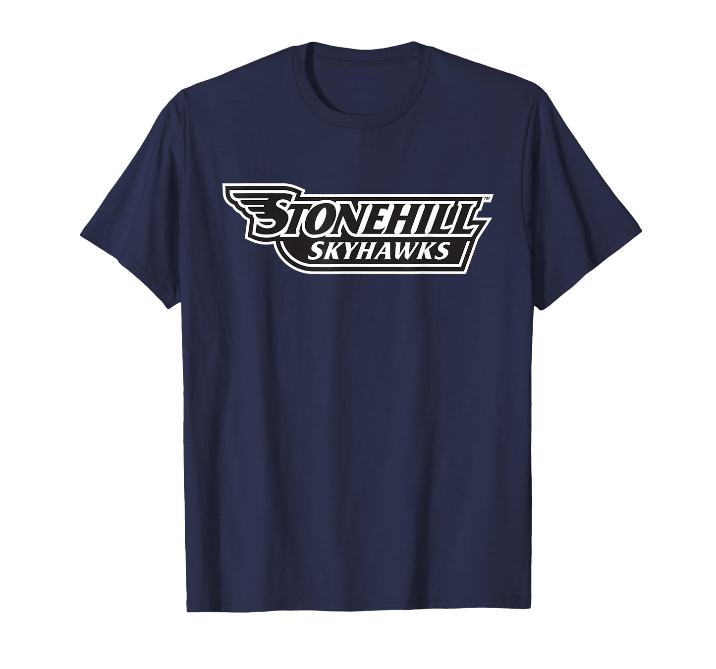 Stonehill College Skyhawks Text Logo T-Shirt