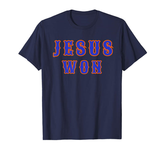 Jesus Won October Baseball 2024 T-Shirt