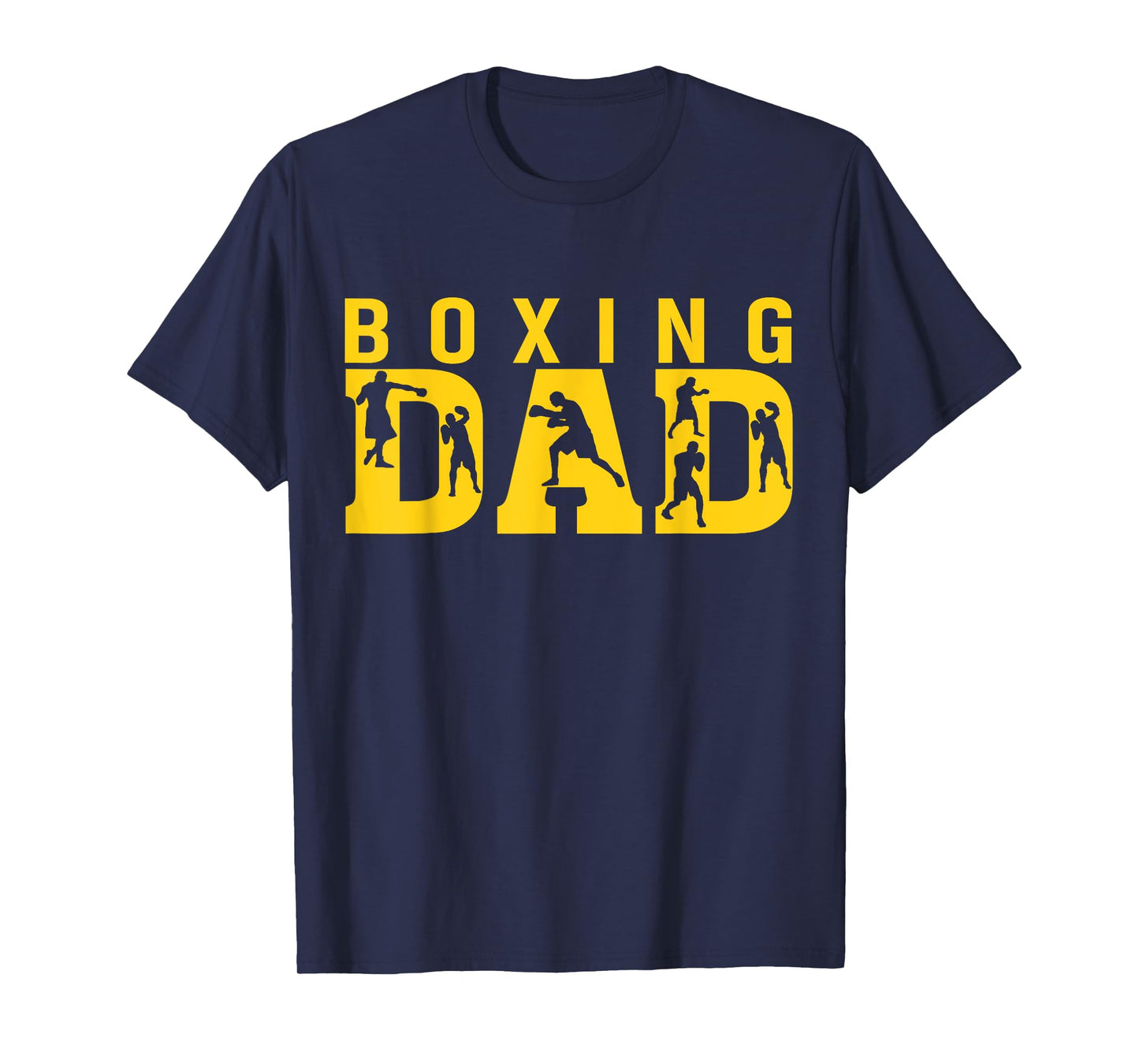 Gym Boxer Love Dad Boxing Lover Training Box Player Papa T-Shirt