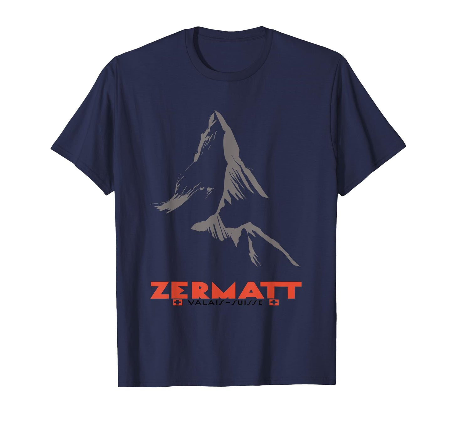 Moutain In Zermatt, Valais, Switzerland T-Shirt
