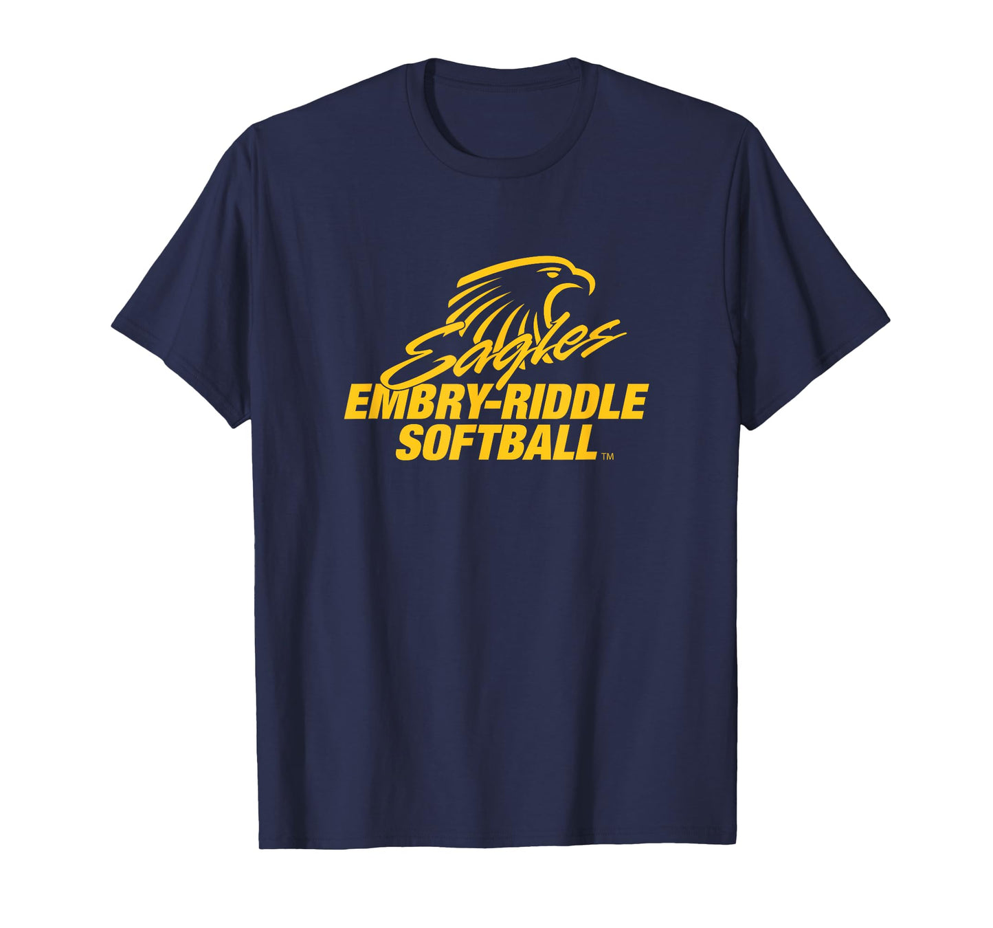 Embry-Riddle Aeronautical Eagles Softball Sports Fan T-Shirt