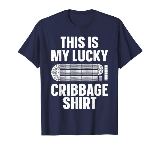 Cool Cribbage Design For Men Women Card Game Cribbage Lover T-Shirt