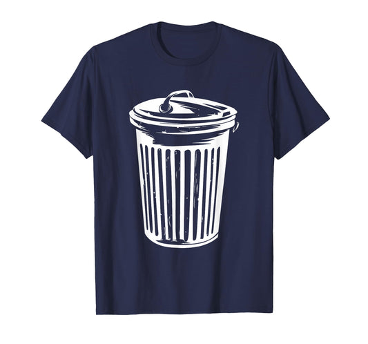 Trash Can Halloween Costume Garbage Can Trashcan Costume T-Shirt