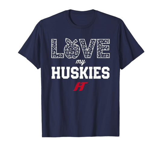Hewitt-Trussville Huskies Logo Love My Team HS T-Shirt