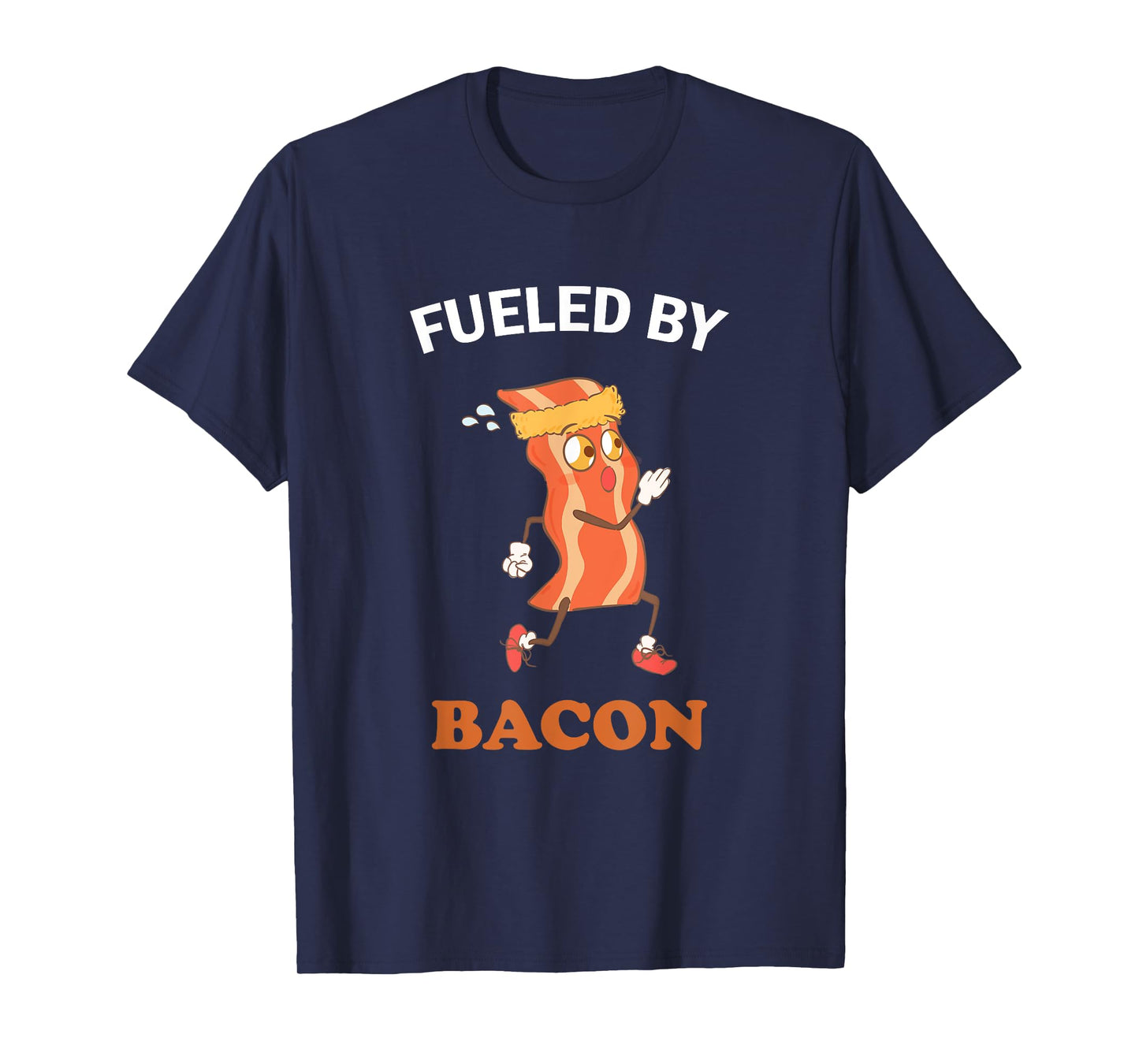 Fueled By Bacon Low Carb Keto Diet Workout Gym Fitness Gift T-Shirt