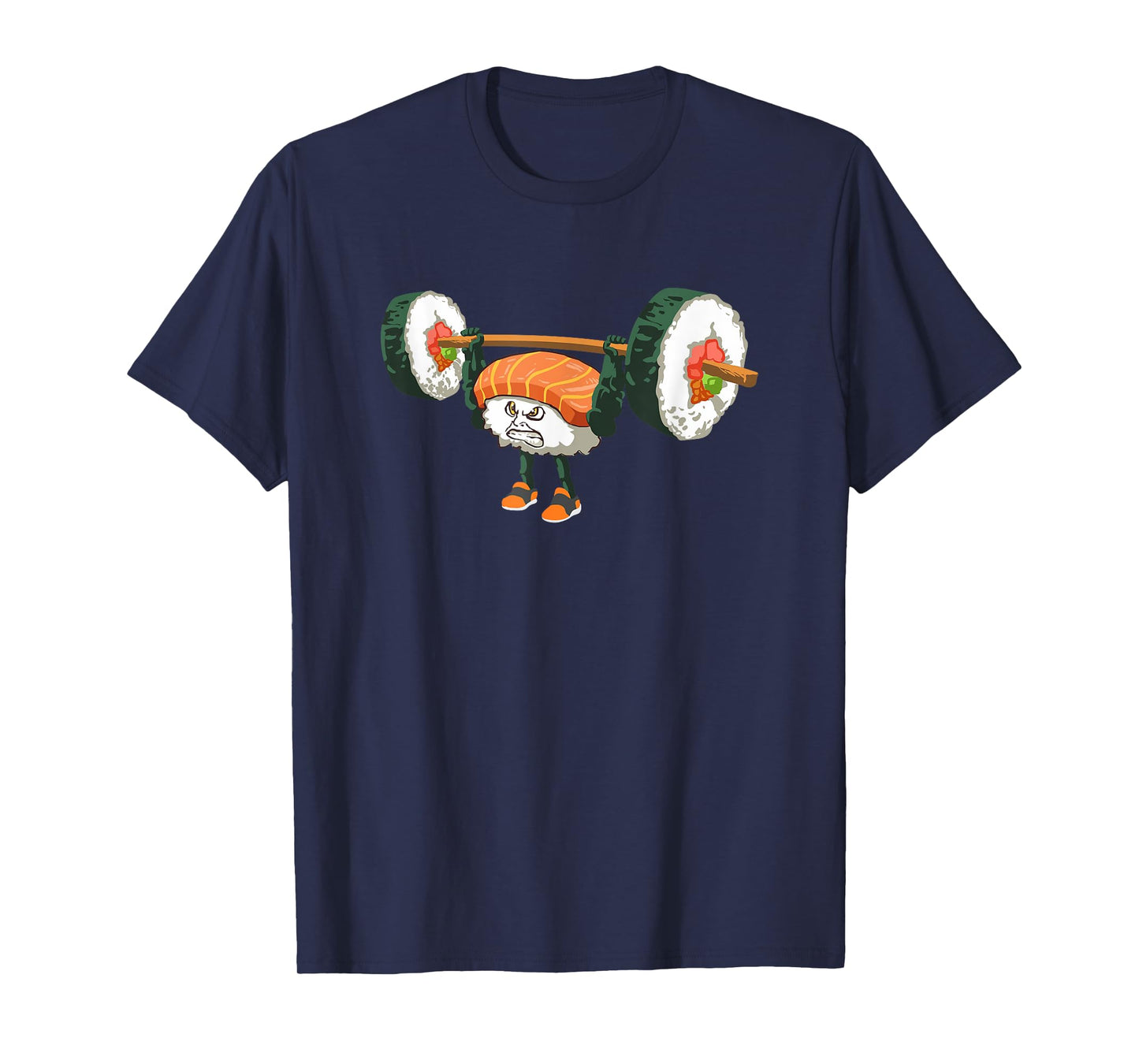 Funny Weightlifting Gift For A Sushi Loving Weightlifter T-Shirt