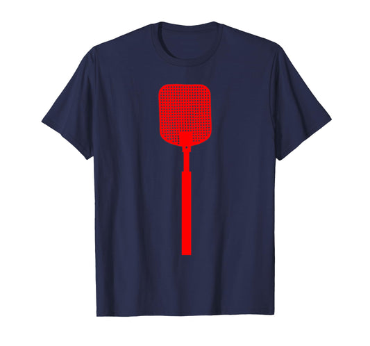 Fly Swatter Funny Lazy DIY Easy Halloween Party Costume Idea T-Shirt