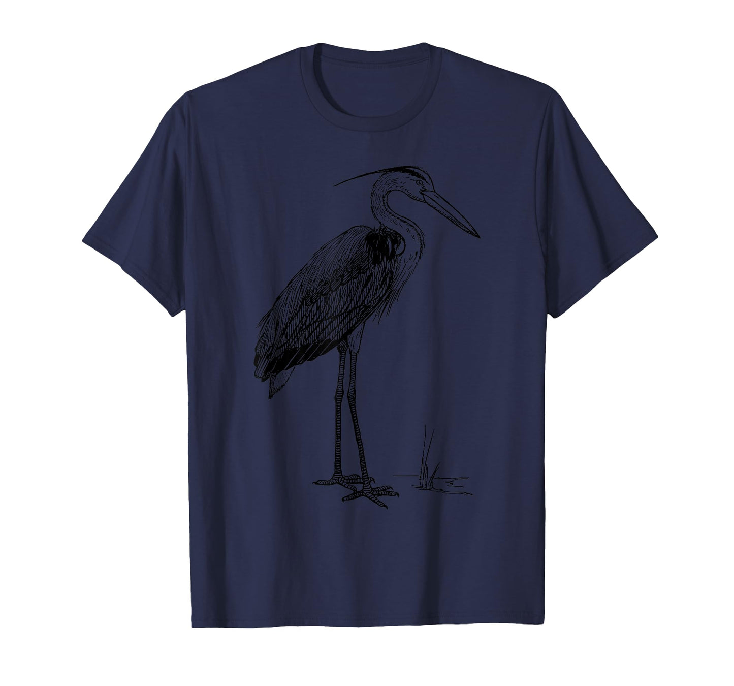 Great Blue Heron Bird T-Shirt