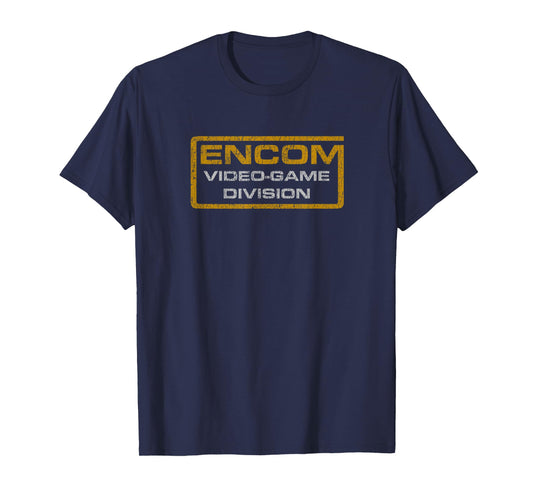 Encom Video-Game Division - Pre-distressed T-Shirt