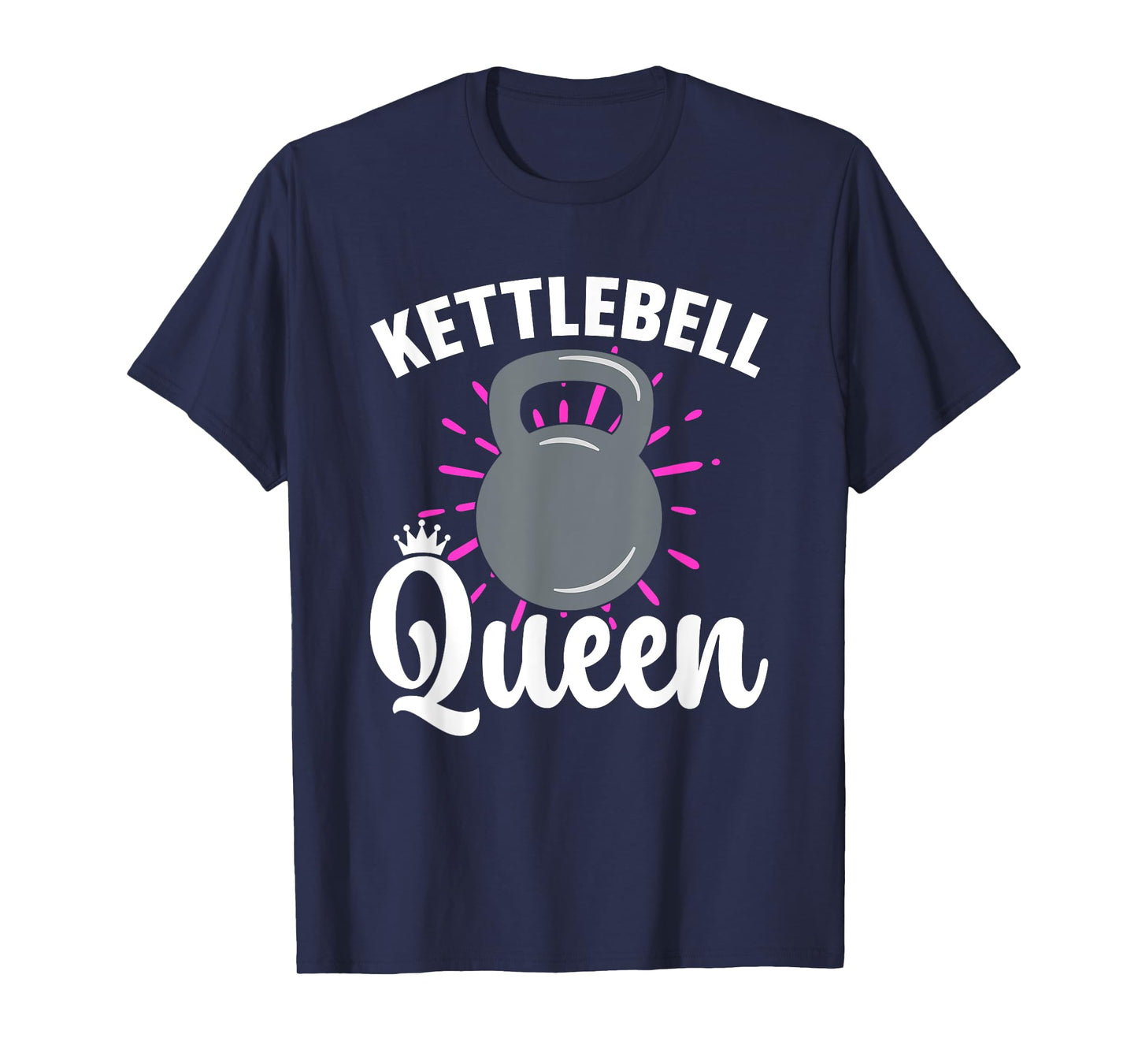 Kettlebell Queen Workout Fitness Training Kettlebell T-Shirt