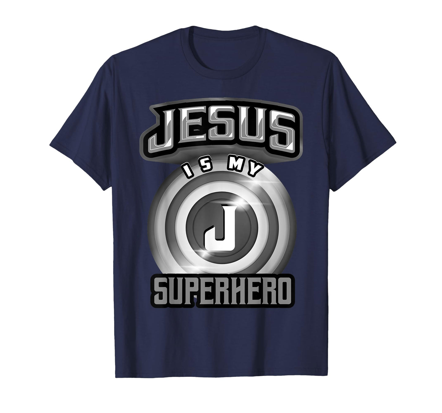 Jesus Is My Superhero Shirt | Cute Powerful Christian Gift