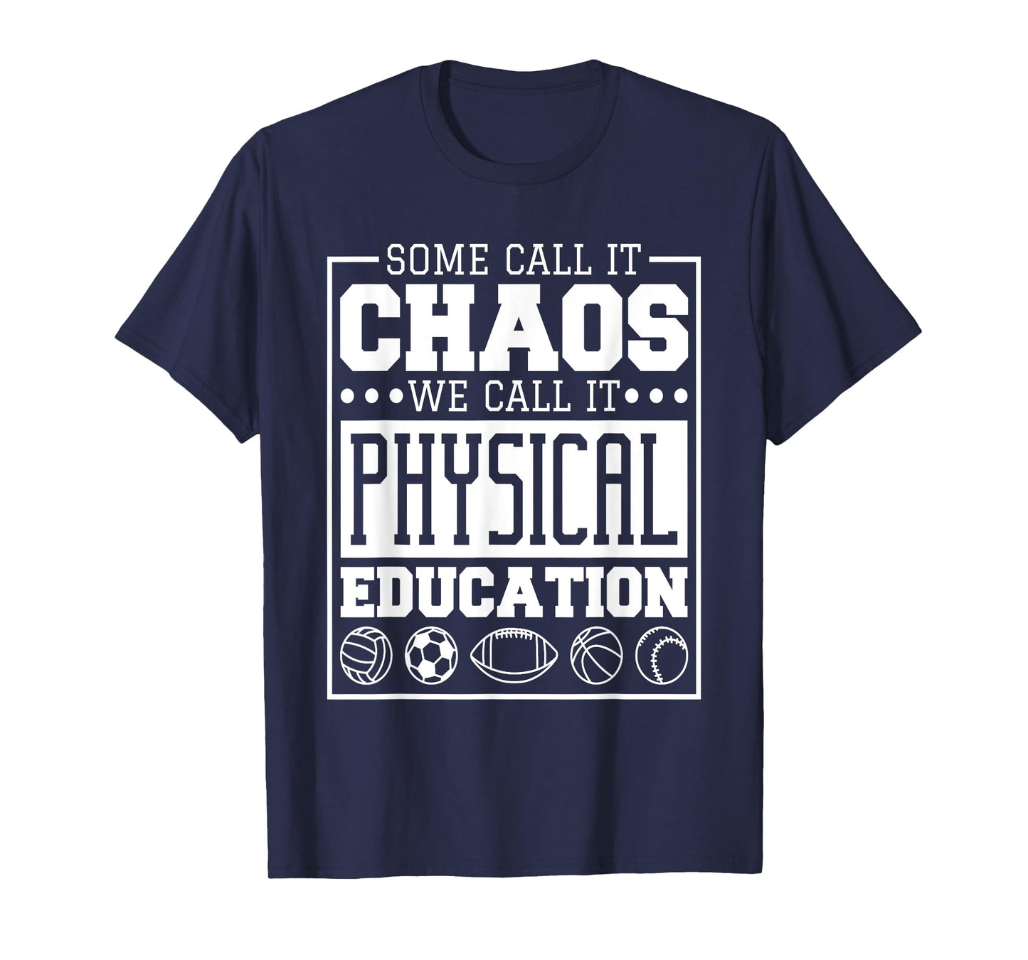 Physical Education Designs for Pe Teachers and Students Men Women T-Shirt