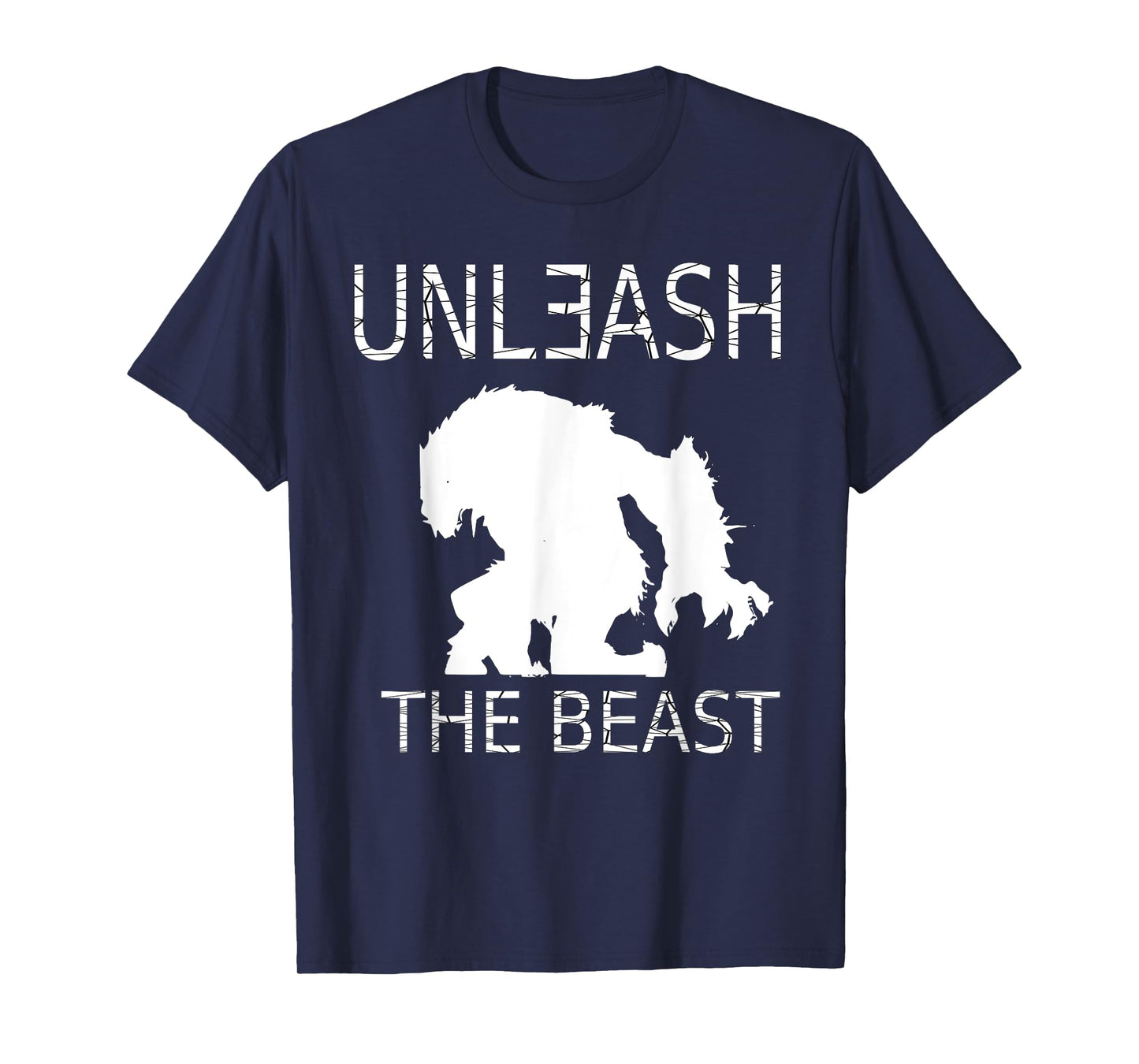 Unleash The Beast Workout Motivation Gym Graphic T-Shirt